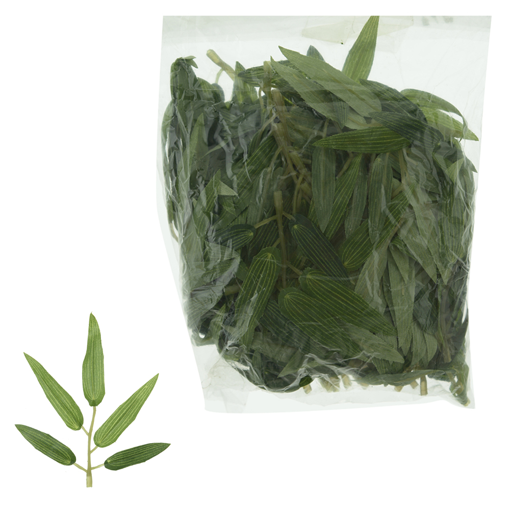 F.FOLHA BAMBOO X120 (VERDE) 10cm