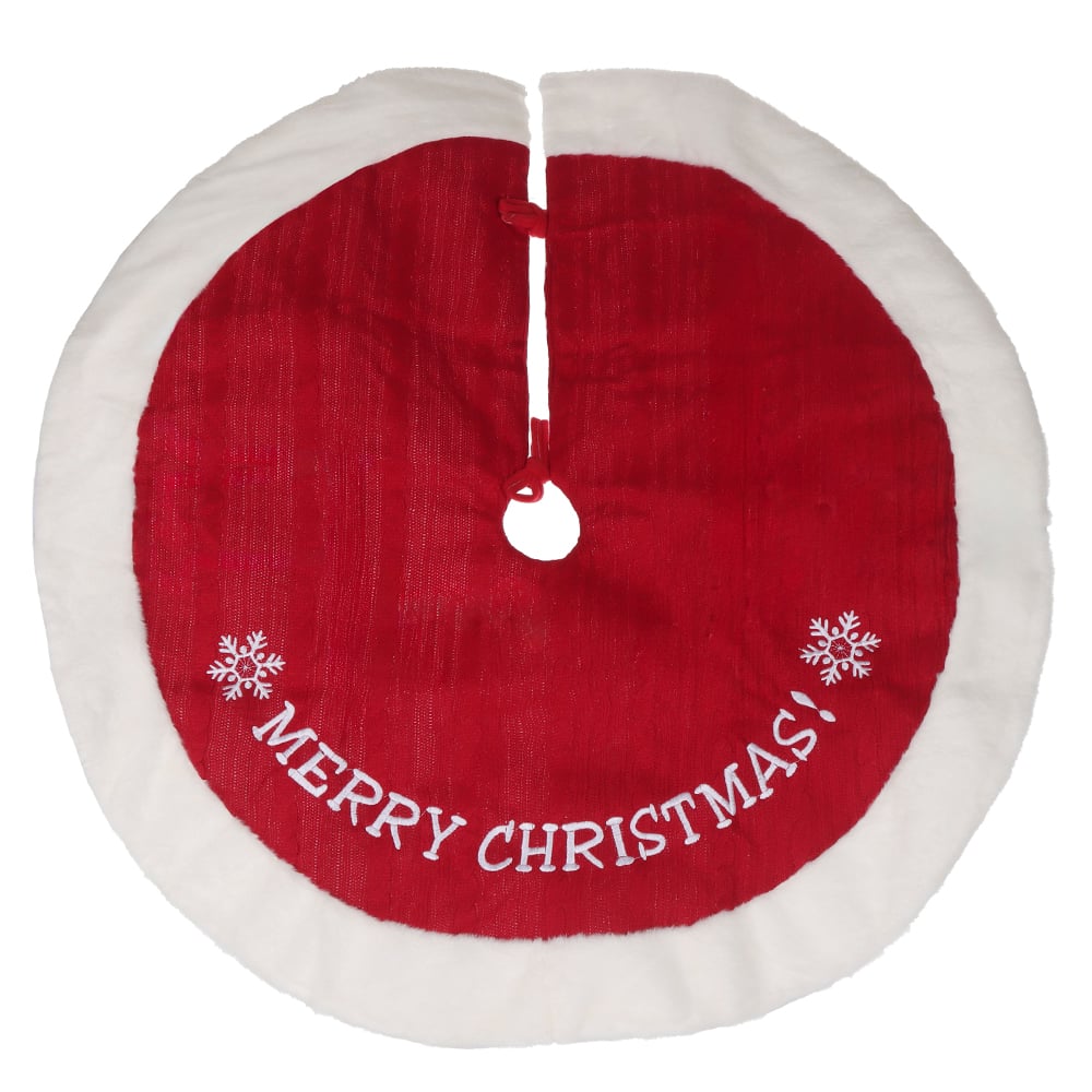 NATAL SAIA DE ARVORE (VERMELHO) 90X1,5X90cm