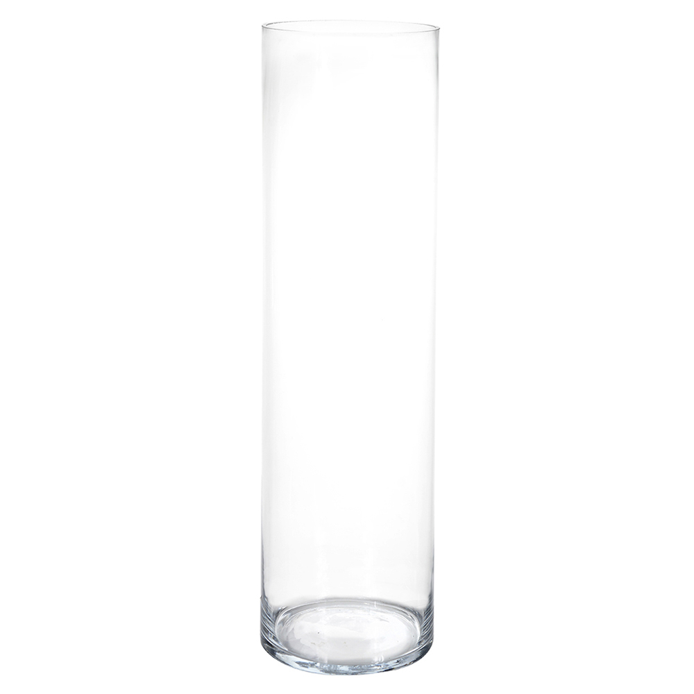 VASO VIDRO CILINDRO (TRANSPARENTE) 70cm