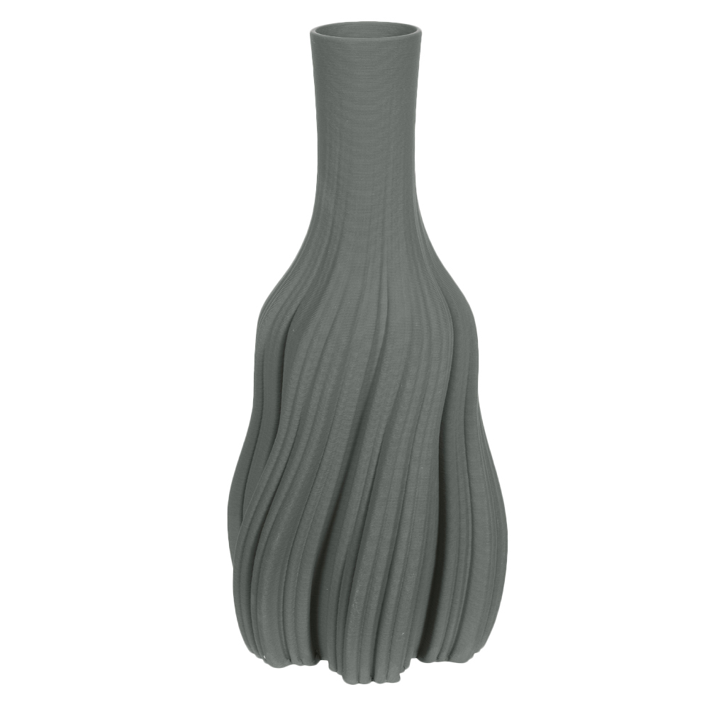 VASO DECORATIVO CERAMICA 3D (CHUMBO) 25,5cm 12d