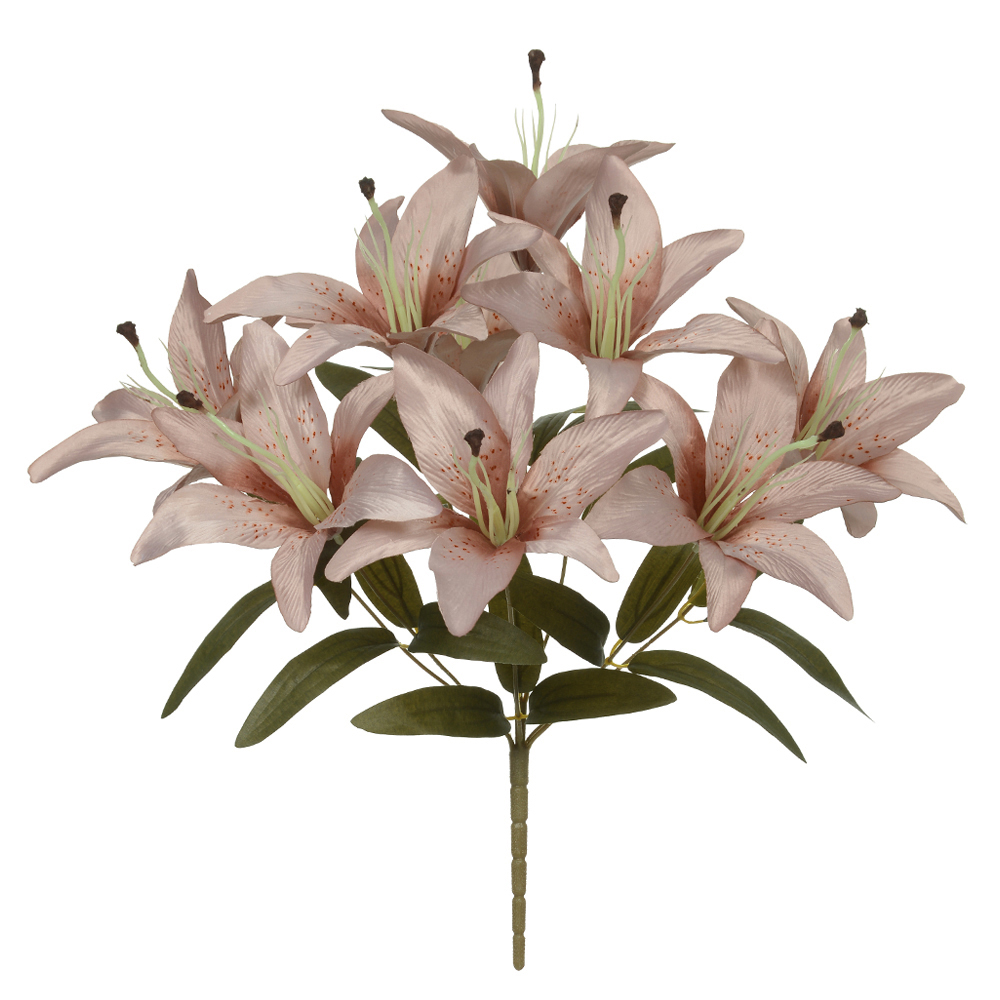 B.LIRIO CETIM X9 (ROSA OUTONO ANTIGO) 44cm