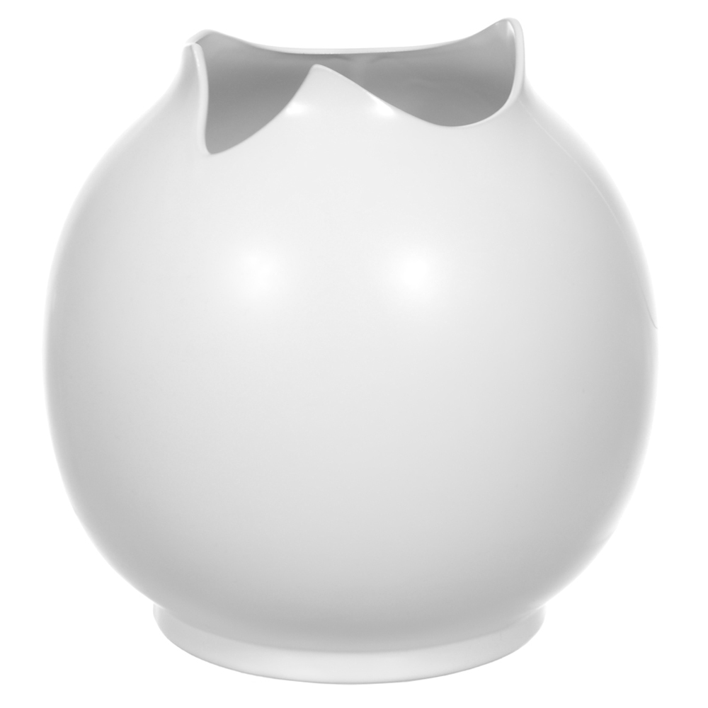 VASO DECORATIVO CERAMICA (BRANCO) 25cm 25d