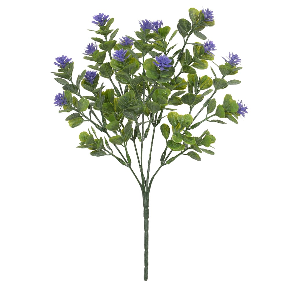F.FLOR C/POWDER PLASTICO X15 (LAVANDA) 32cm