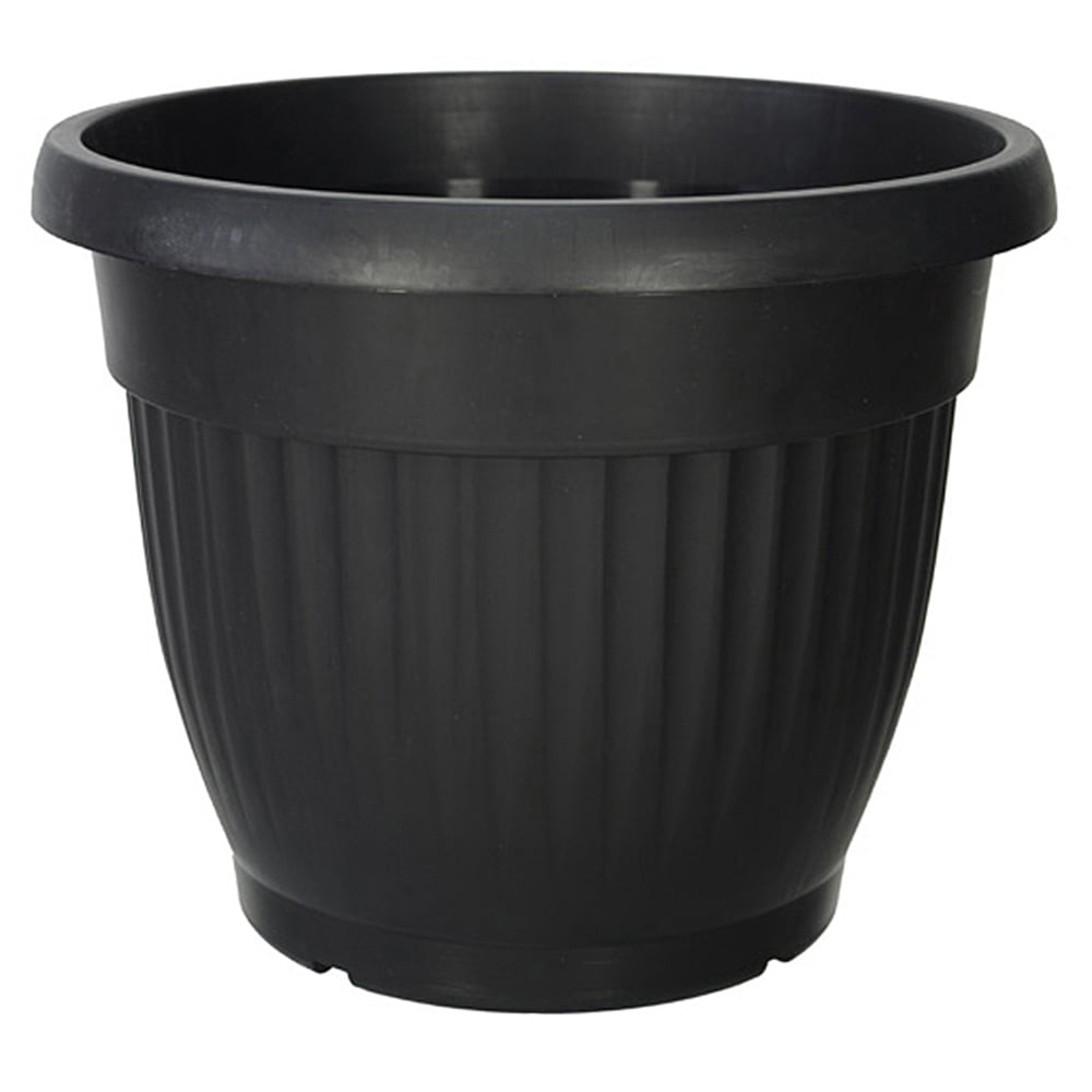 PLASTICO VASO IMPERIAL 7830 (VI-30  PRETO) 24X28CM