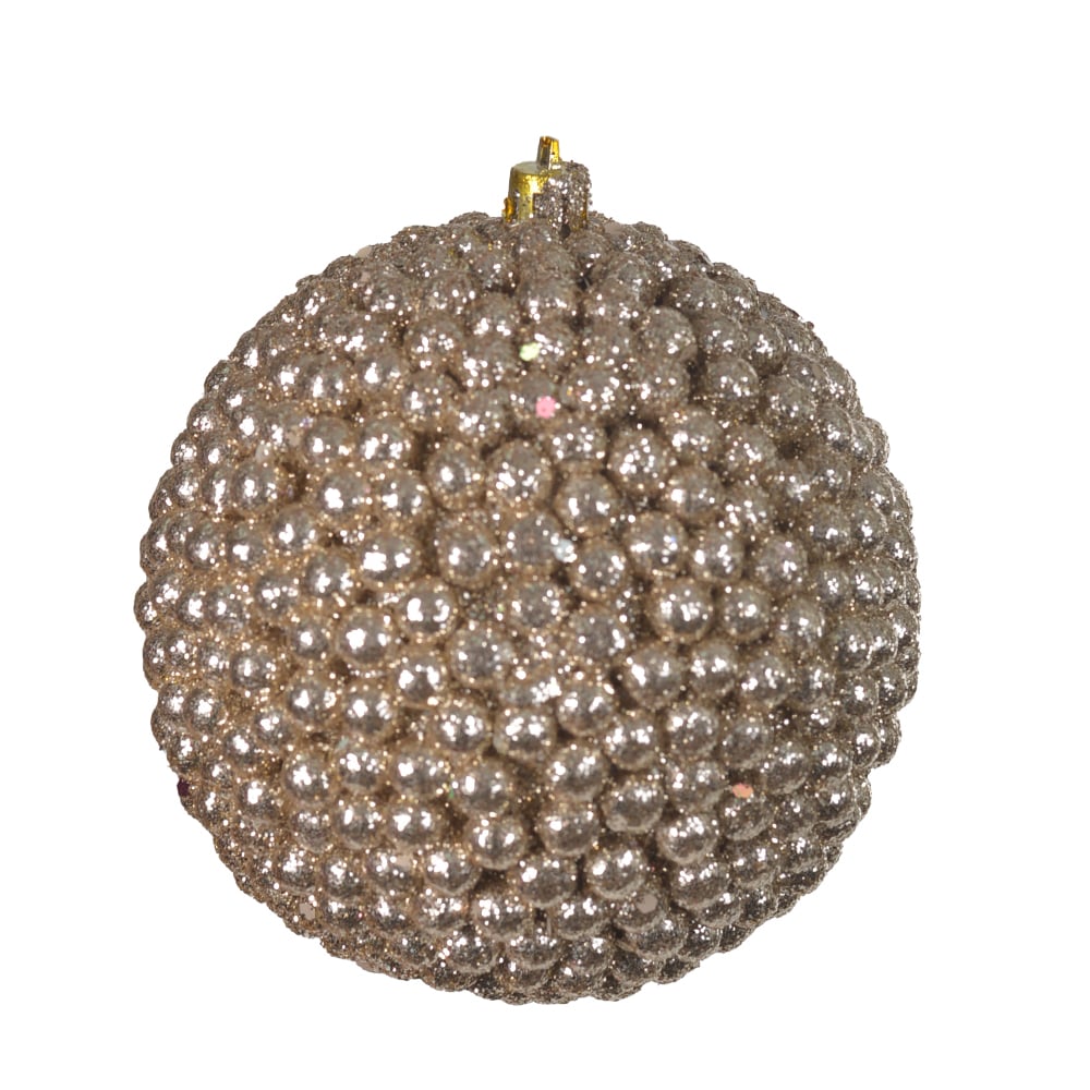 BOLAS DECORADAS NATAL BERRY (CHAMPANHE) 12D
