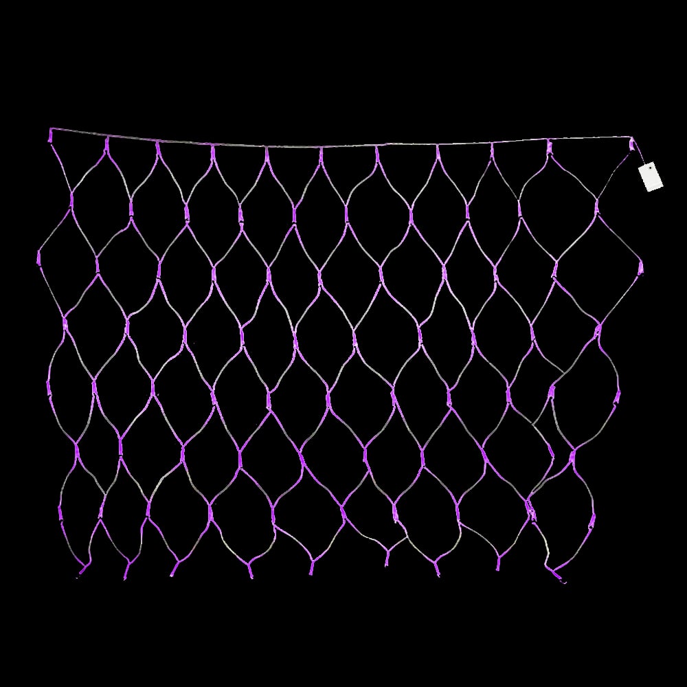 REDE NAO PISCA 300 LED 127V (ROXO) 3X3m