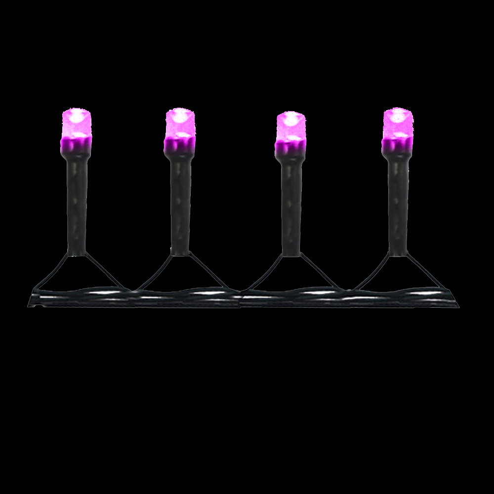 NAO PISCA FIO VERDE 100 LED 220V (ROXO) 8m