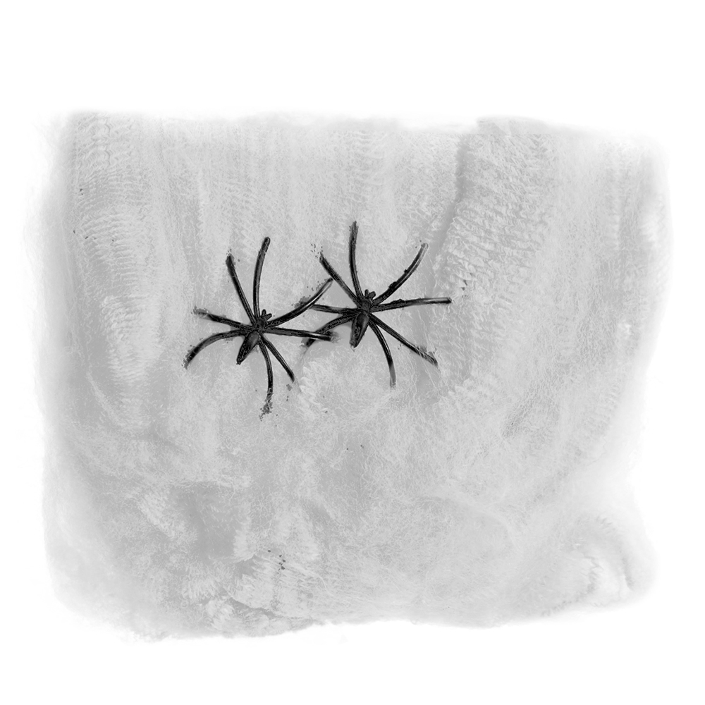 TEIA DE ARANHA HALOWEEN 20G (BRANCO)