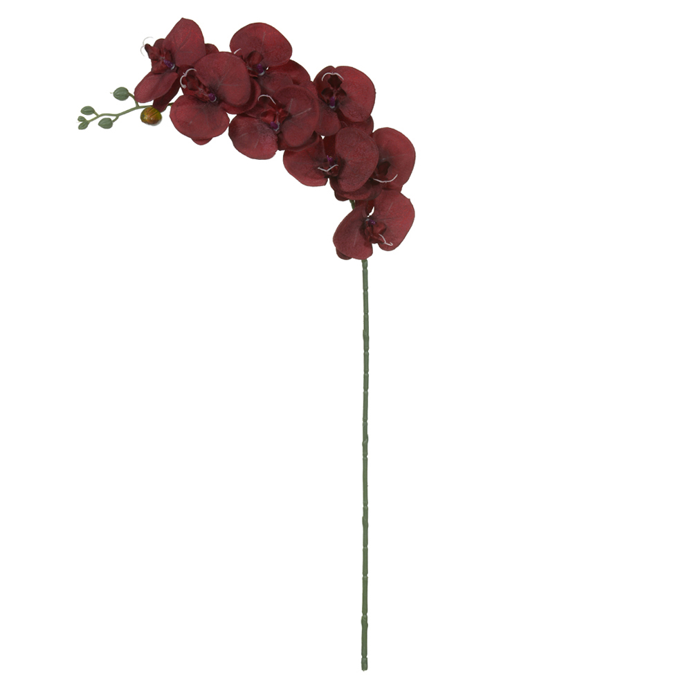 H.ORQUIDEA PHALAENOPSIS X8 (MARSALA) 92cm