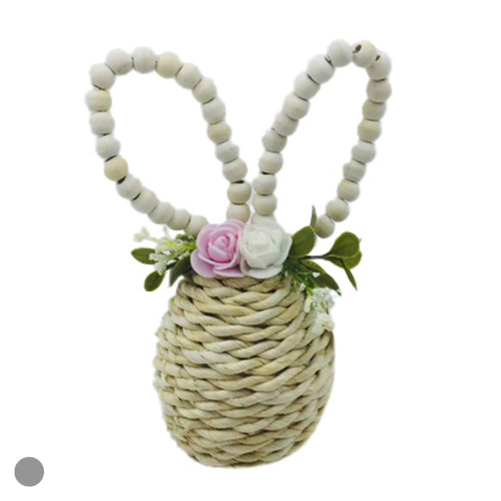 OVO DECORATIVO PEQUENO (BEGE) 17X8cm