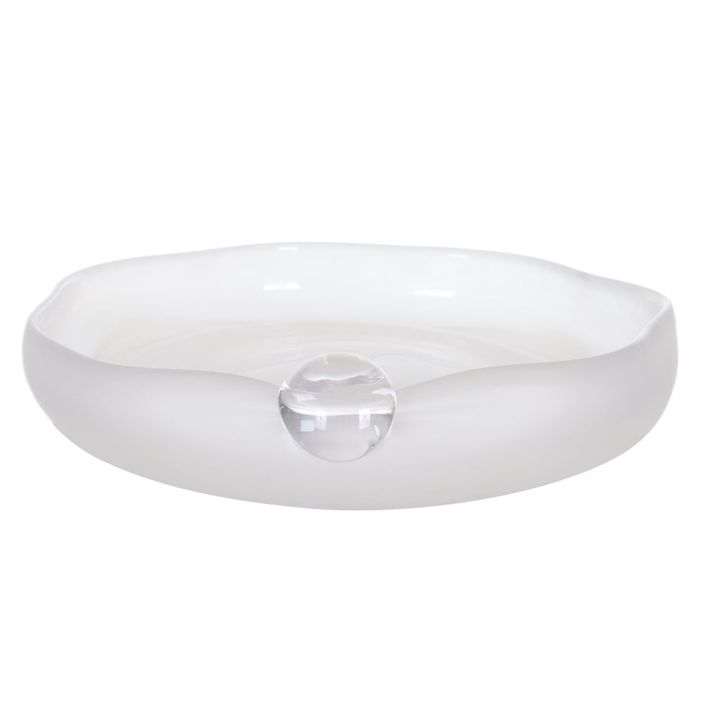 CENTRO DE MESA DECOR VIDRO BALLS (TRANSPARENTE) 6cm 33,5d
