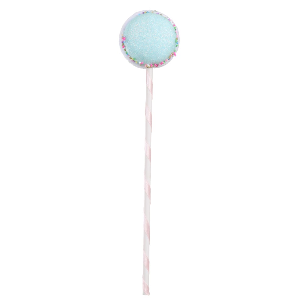PICK DECORATIVO MACARON (AZUL) 27X5cm