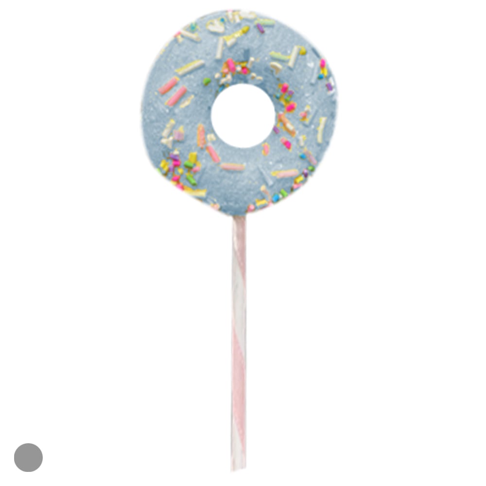 PICK DECORATIVO DONUT (AZUL) 28X6cm
