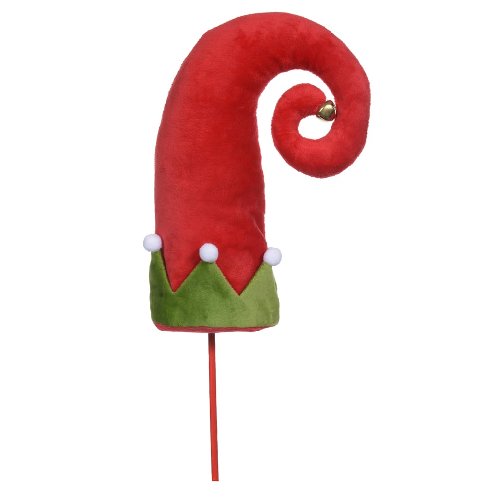 CHAPEU DE ELFO NATAL PICK (VERMELHO) 55X15cm