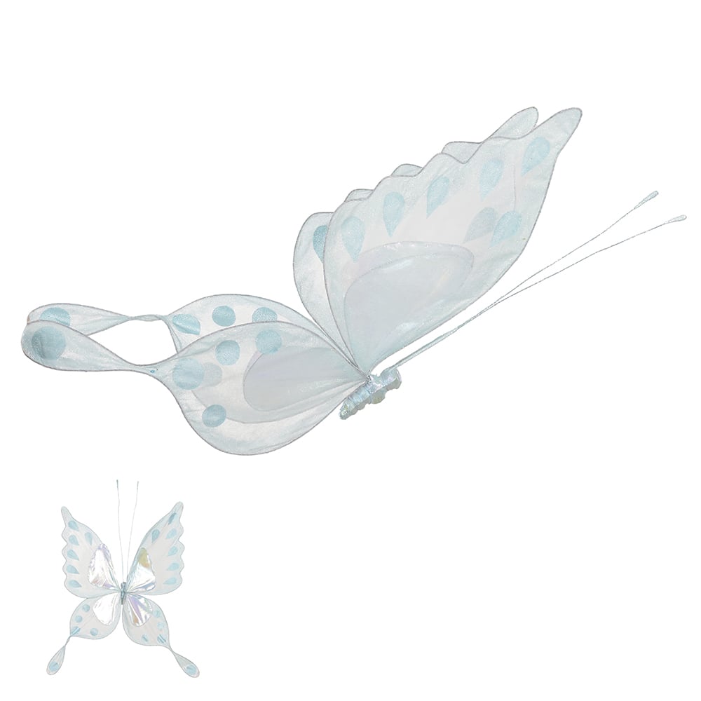 BORBOLETA DECORATIVO PENDURAR (AZUL) 4,9mX72cm