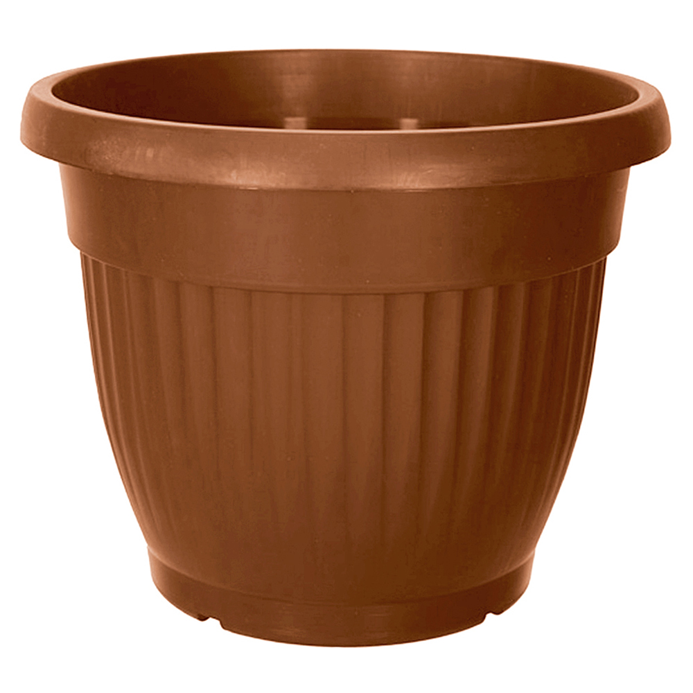 PLASTICO VASO IMPERIAL (VI-20  TERRACOTA) 17X20CM