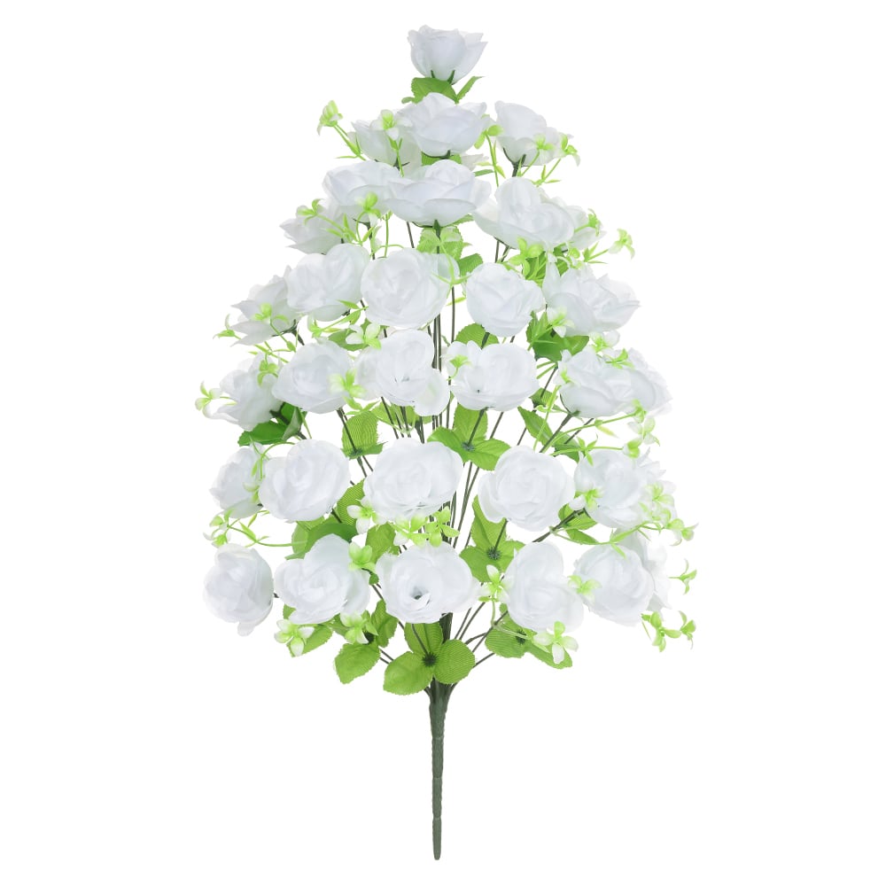 B.ROSA ABERTA X36 (BRANCO) 70cm