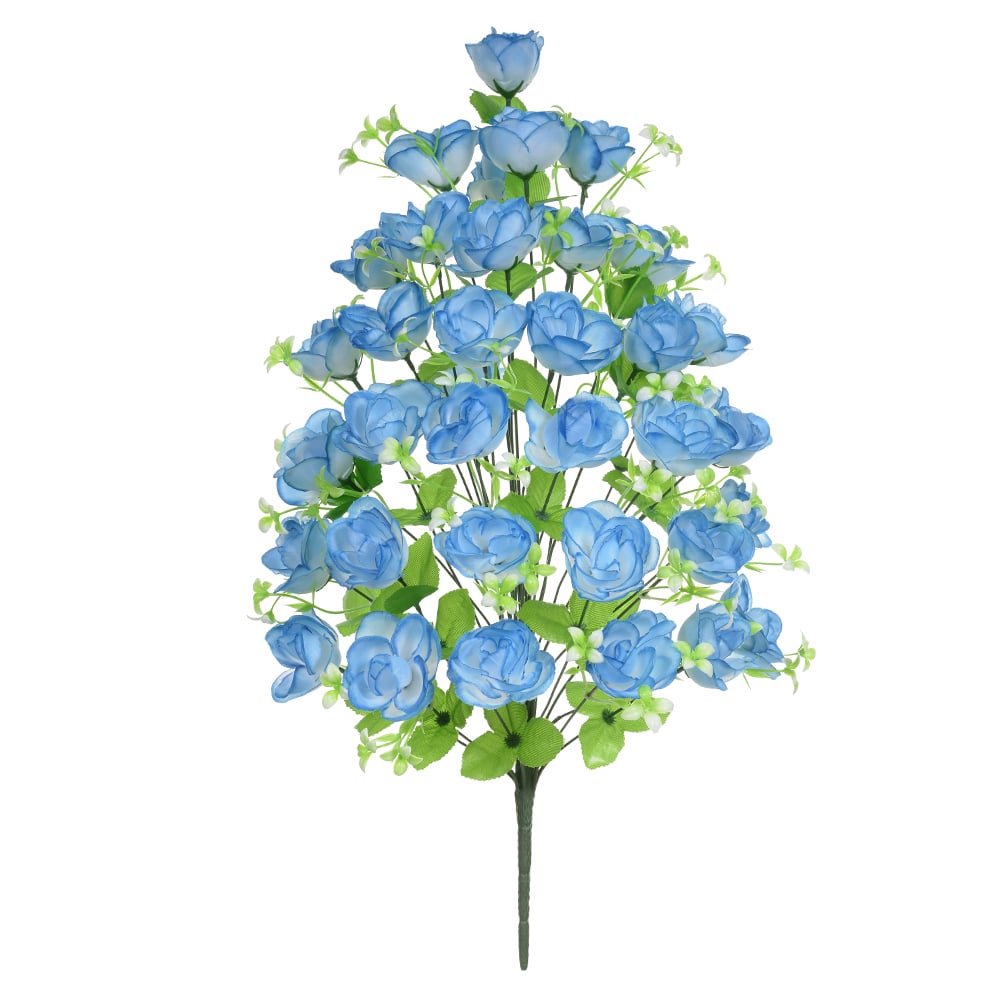 B.ROSA ABERTA X36 (AZUL) 70cm
