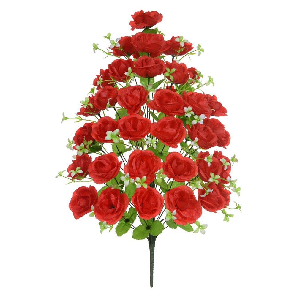 B.ROSA ABERTA X36 (VERMELHO) 70cm