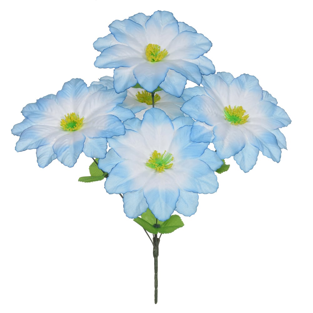B.PEONIA X5 (AZUL) 35cm