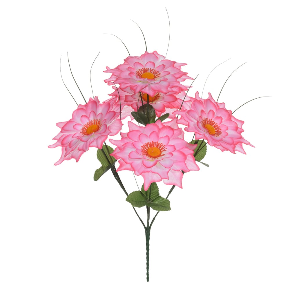 B.DALIA C/CAPIM X5 (ROSA) 35cm