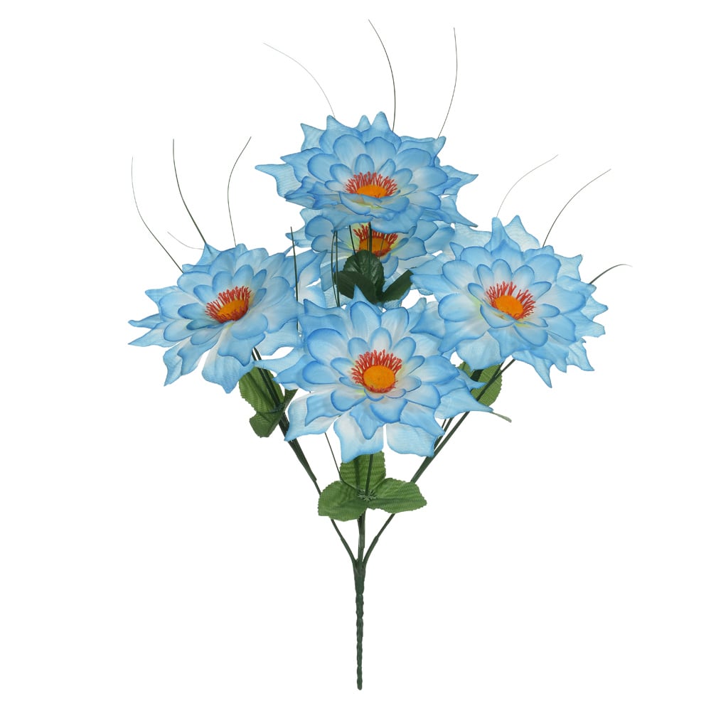 B.DALIA C/CAPIM X5 (AZUL) 35cm