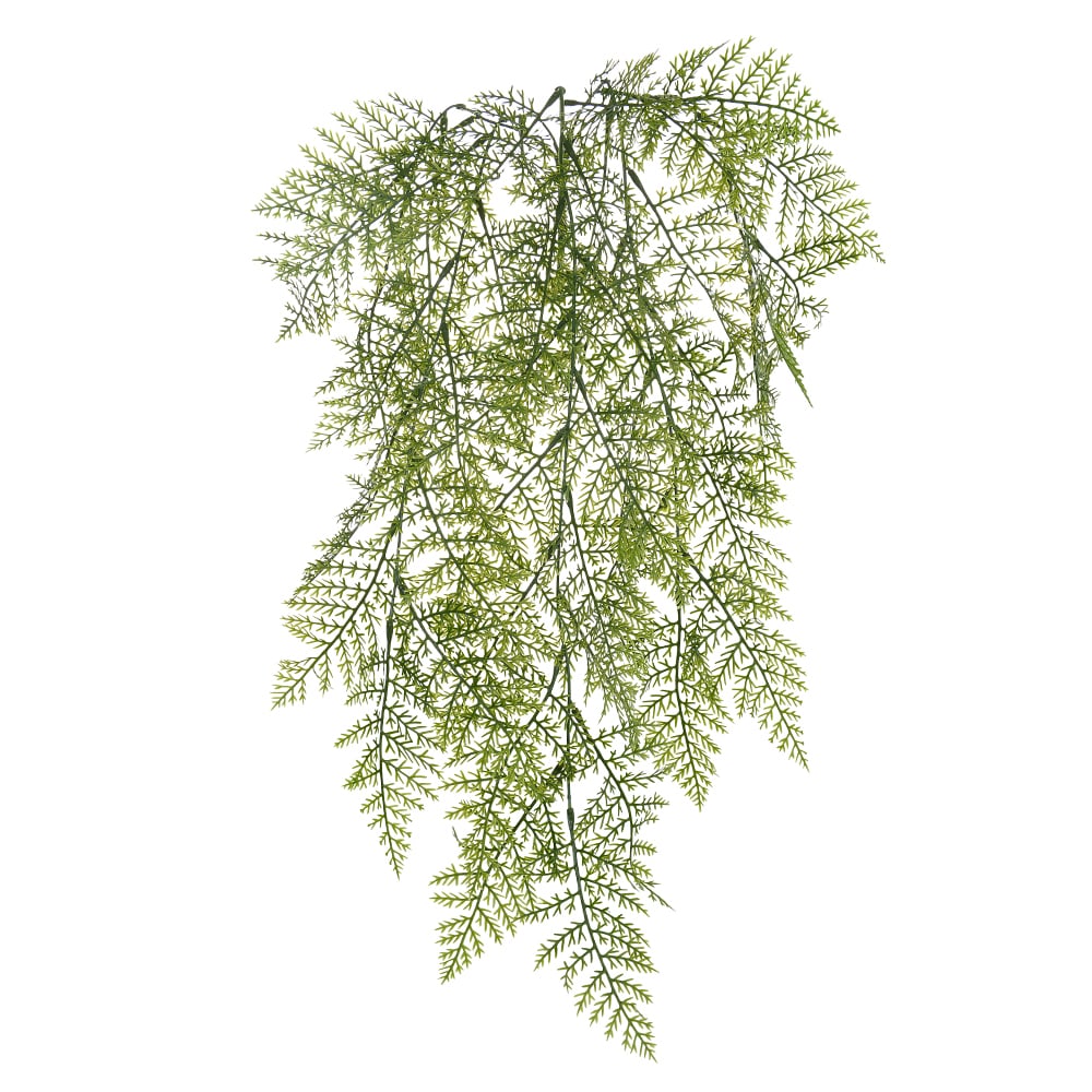 F.SAMAMBAIA PENDURAR PLASTICO X45 (VERDE) 80cm