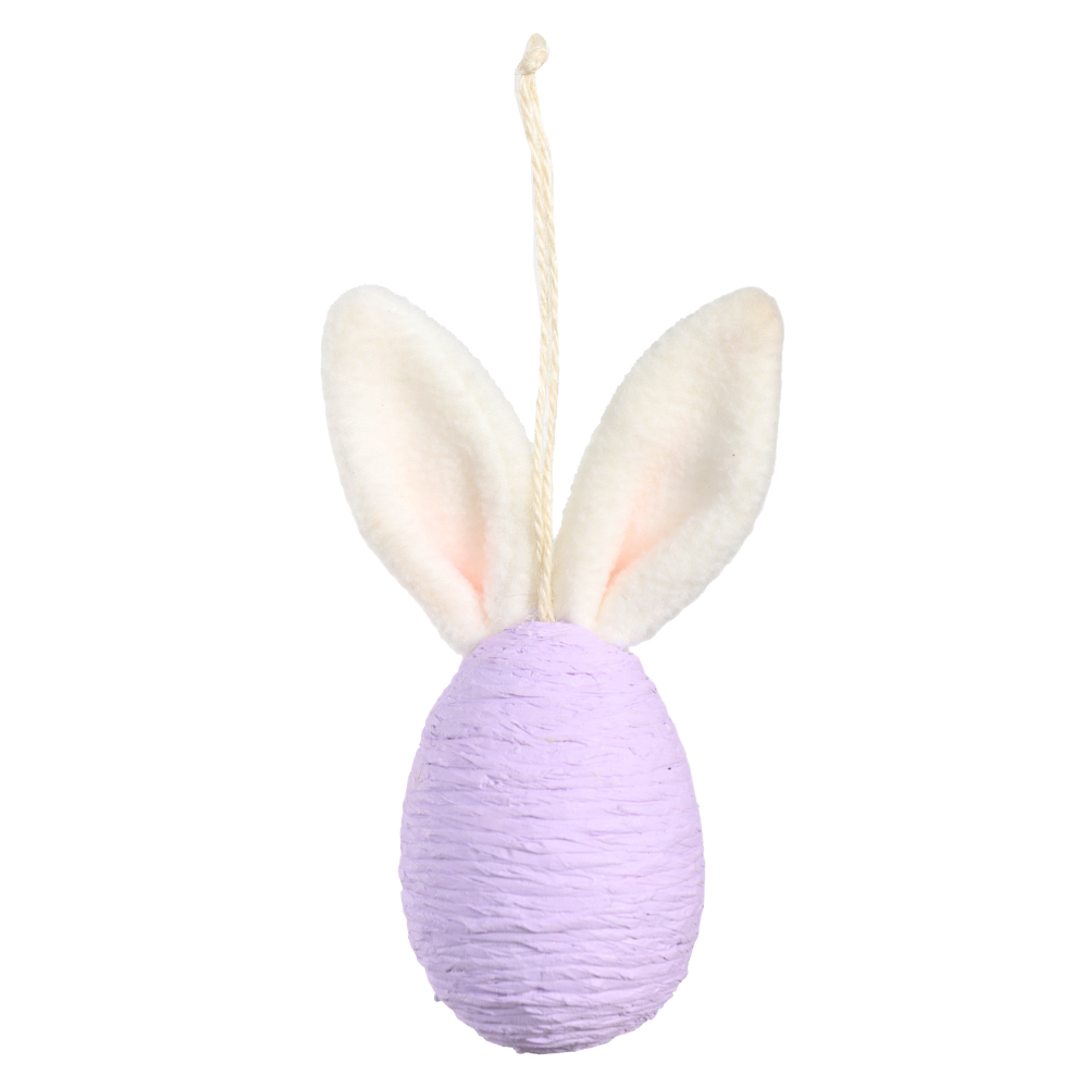 OVO DECORATIVO PENDURAR (LILAS) 13X6cm