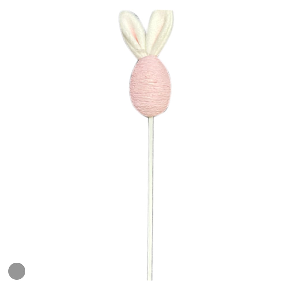 PICK DECORATIVO OVO (ROSA) 38cm