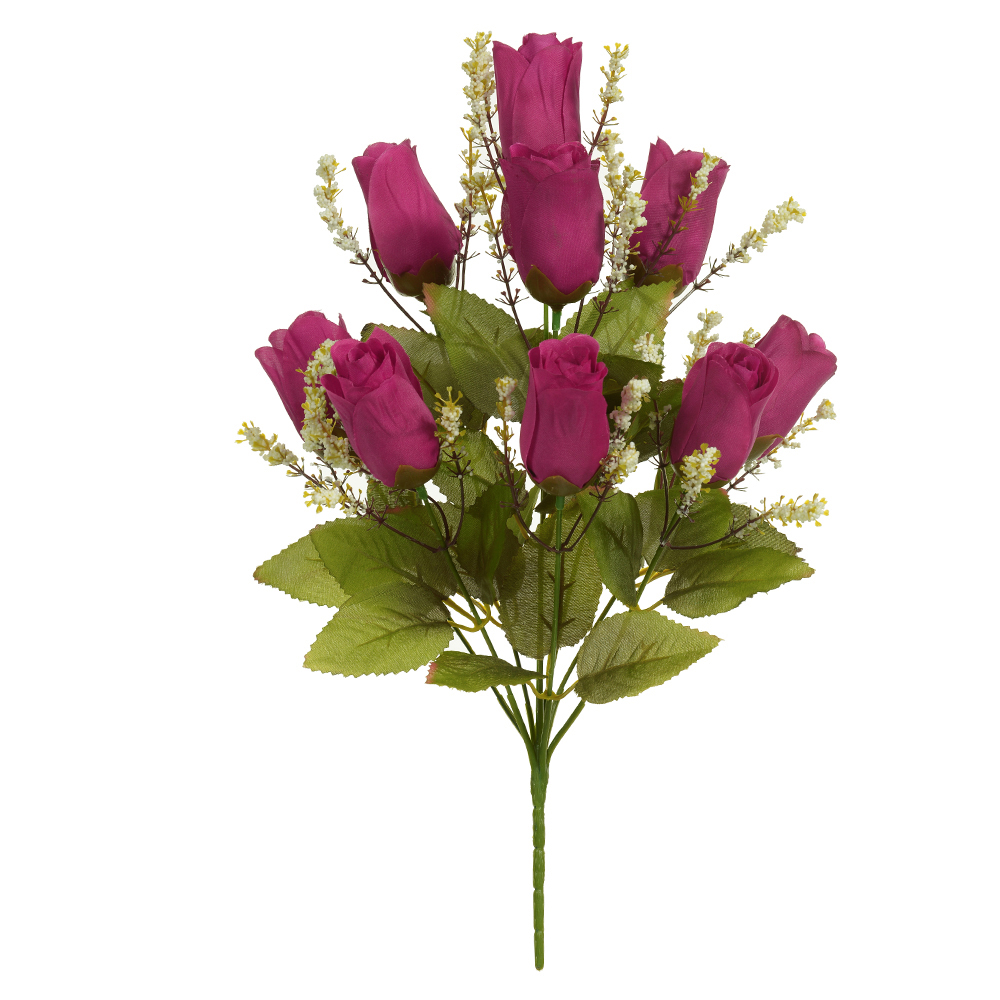 B.ROSA BOTAO X9 (FUCSIA OUTONO) 40cm