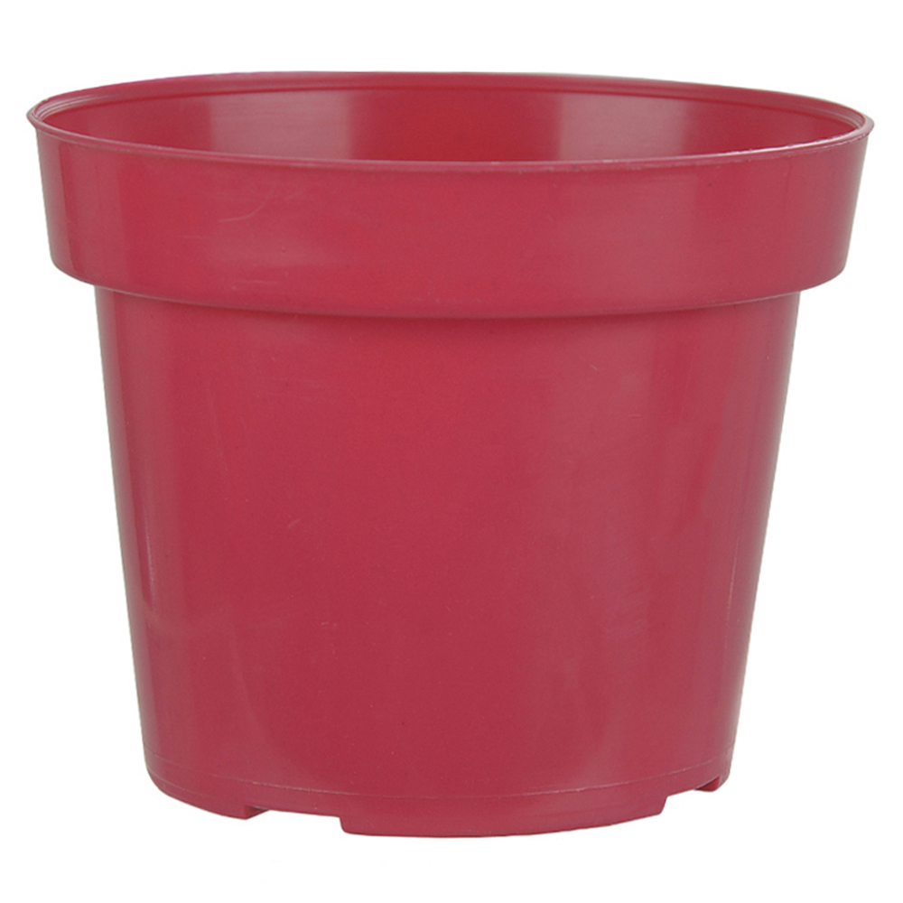 PLASTICO VASO (T9  ROSA) 7X9CM