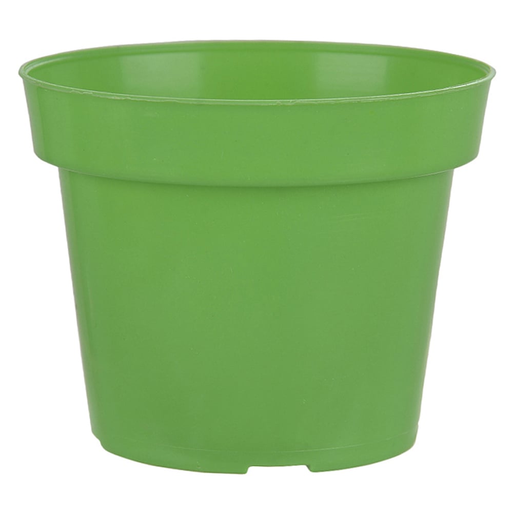 PLASTICO VASO (M9  VERDE) 7X9CM