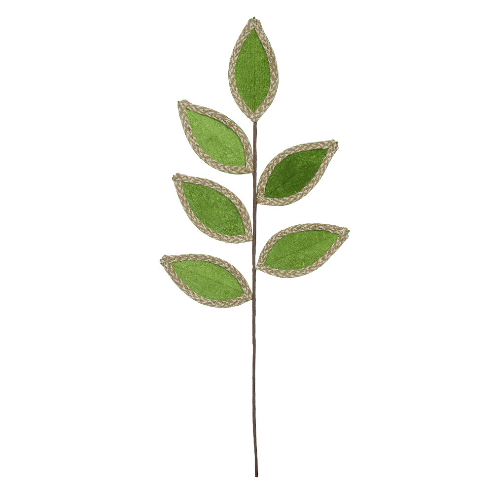 C.FOLHA NATAL X6 (VERDE) 60cm