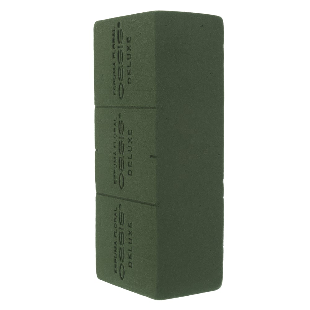 ESPONJA FLORAL TIJOLO (VERDE) 23X7X10CM