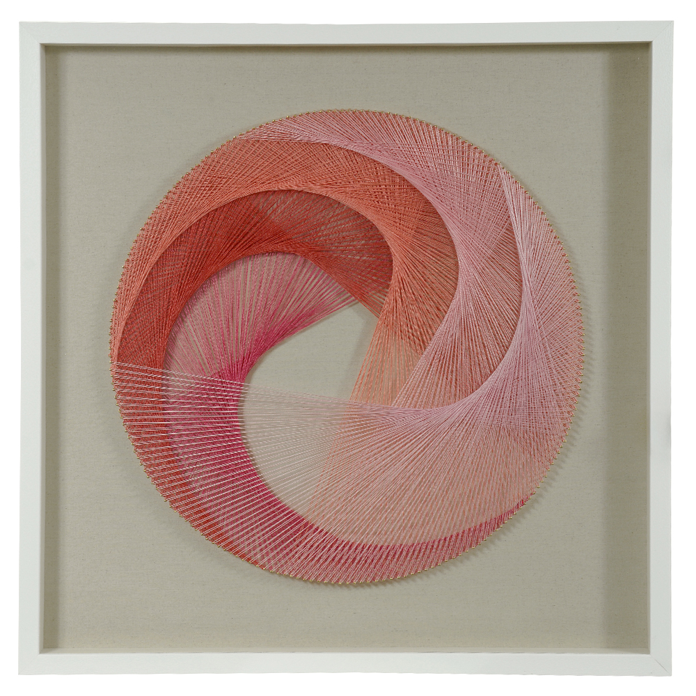 QUADRO DECORATIVO PLASTICO (LARANJA) 80X80X5cm
