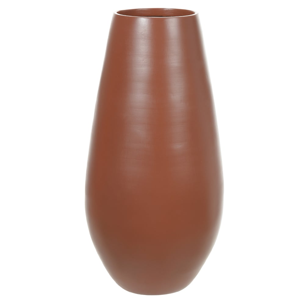 VASO DECOR BAMBU (TERRACOTA) 40cm 20d