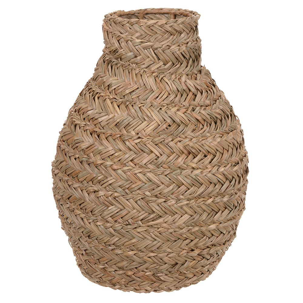 VASO DECOR SEAGRASS (BEGE) 40cm 30d