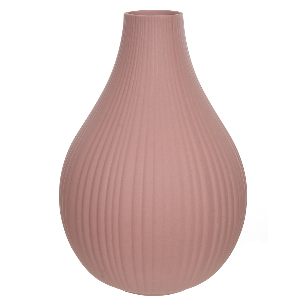 VASO DECOR PORCELANA (TERRACOTA) 37,5cm 25,5d