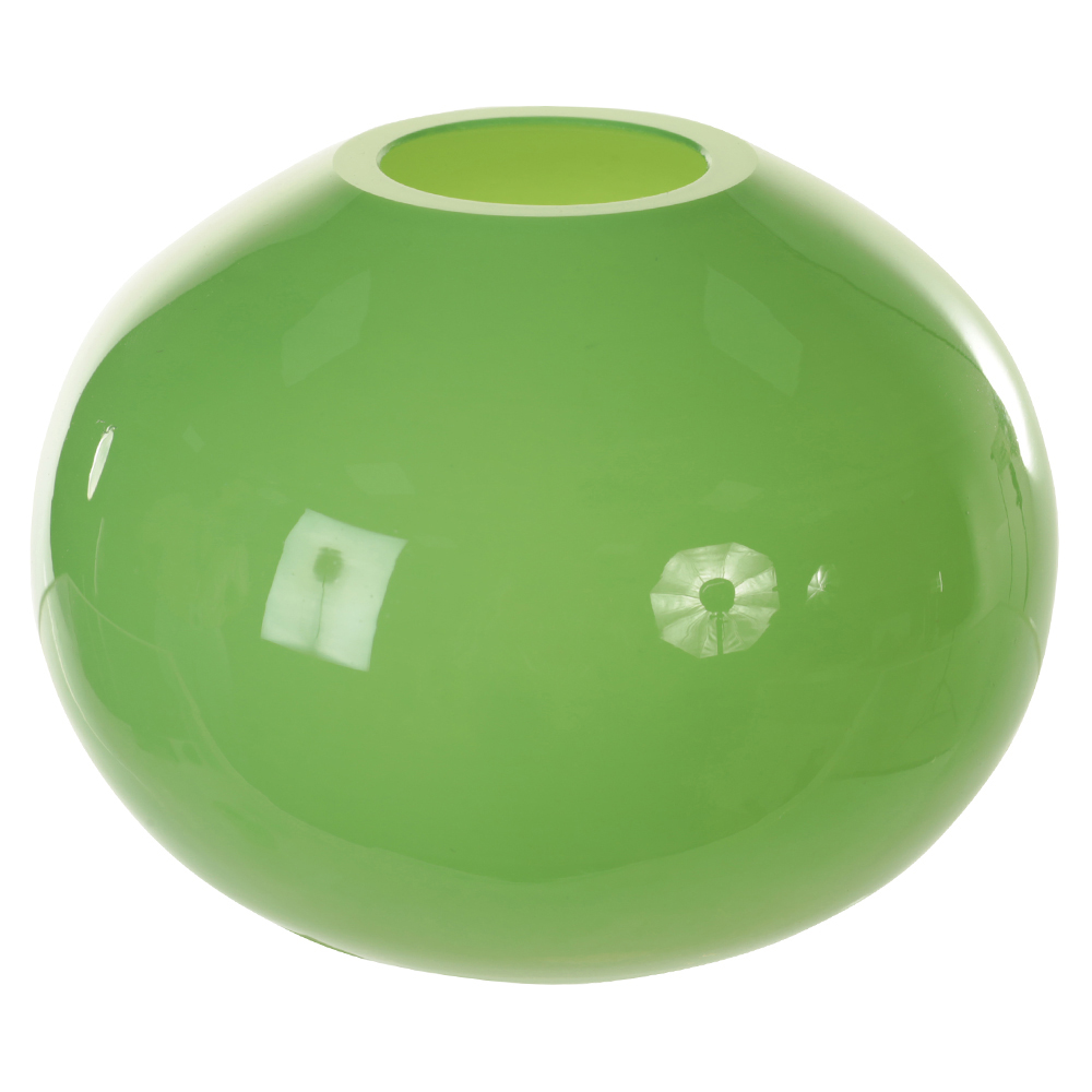 VASO DECOR VIDRO (VERDE) 7cm 9,2d