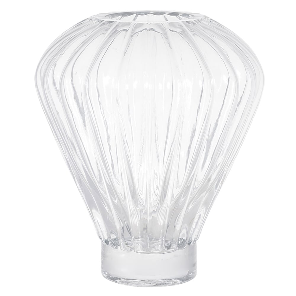 VASO DECOR VIDRO (TRANSPARENTE) 35cm 30d