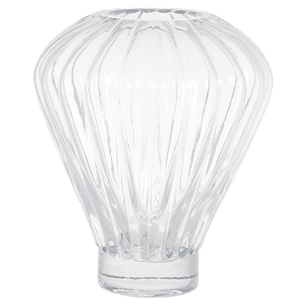 VASO DECOR VIDRO (TRANSPARENTE) 27cm 23d