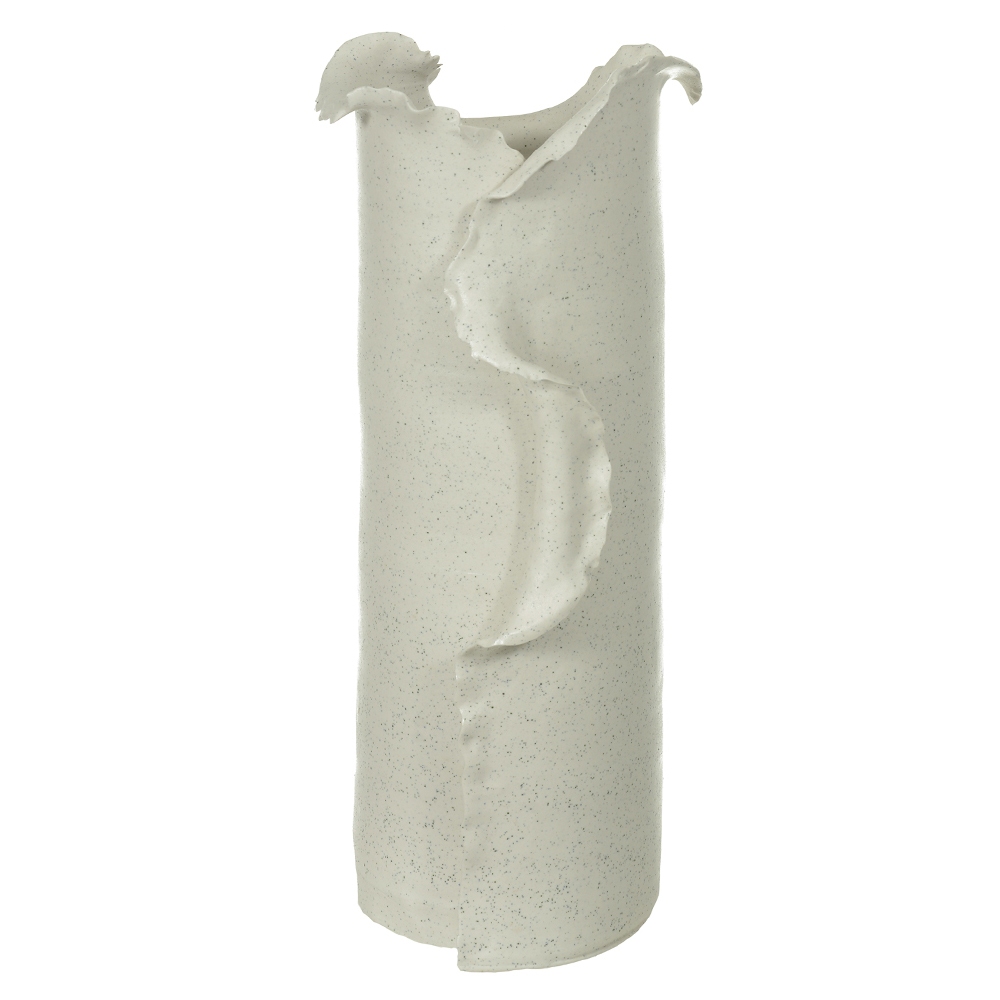 VASO DECOR CERAMICA (BRANCO) 39X23X18cm