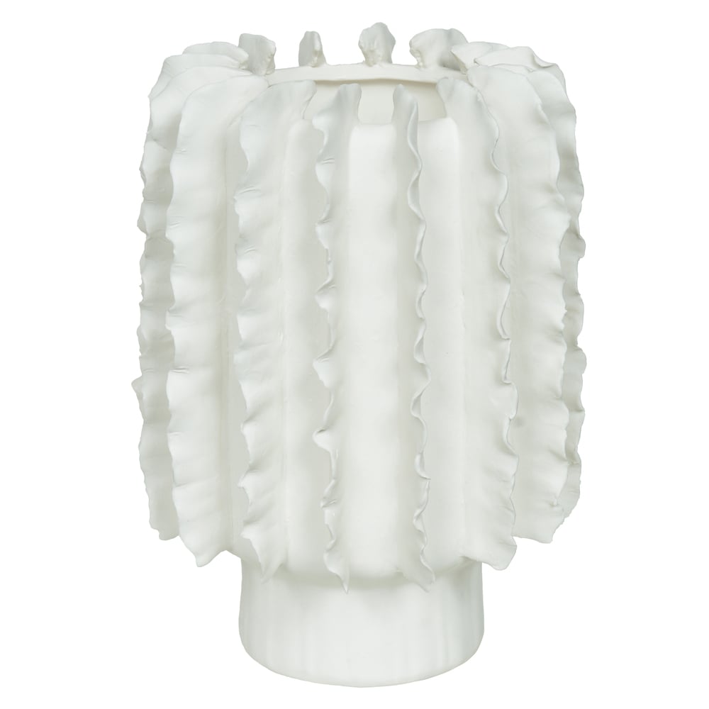 VASO DECOR CERAMICA (BRANCO) 26cm 18d