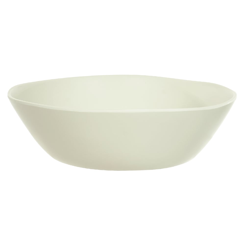 SALADEIRA MELAMINA 3230ml 30X30X8cm ORGANIC (OFF WHITE)