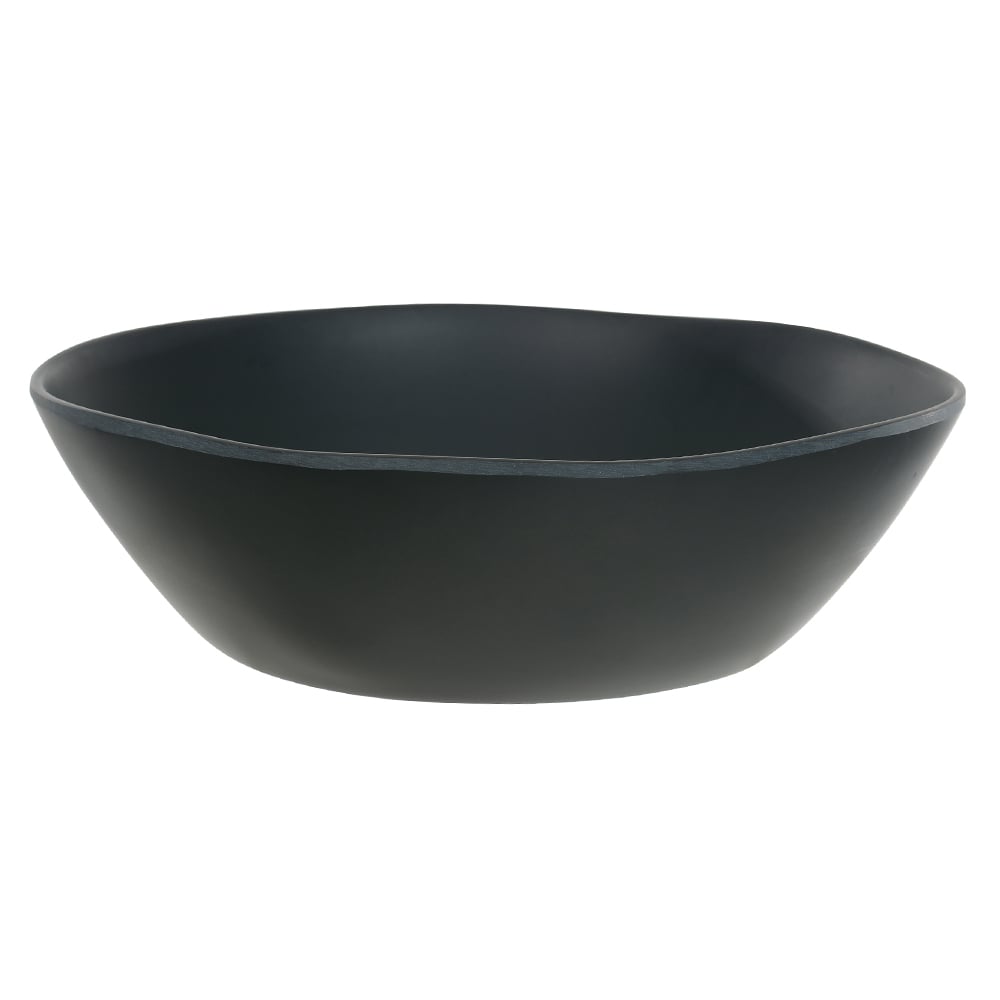 SALADEIRA MELAMINA 3230ml 30X30X8cm ORGANIC (PRETO)