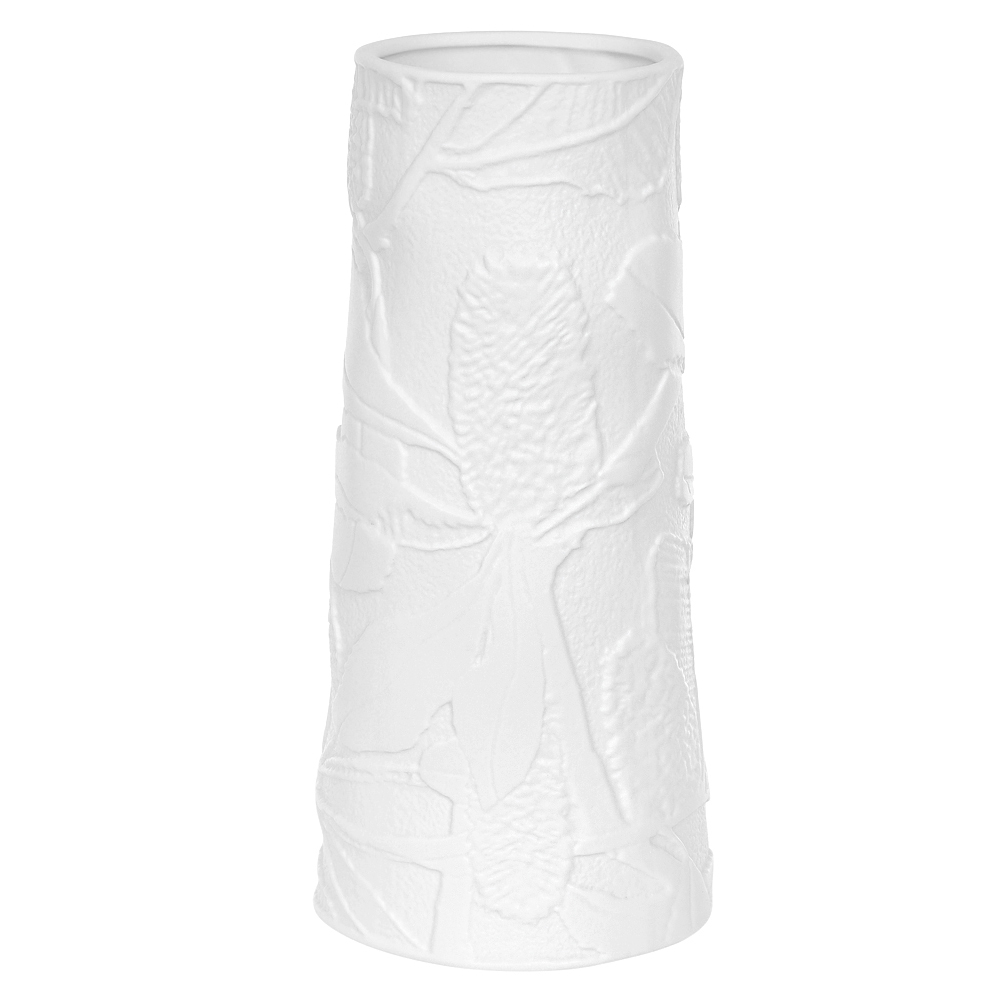 VASO DECOR PORCELANA (BRANCO) 24,3cm 11,5d