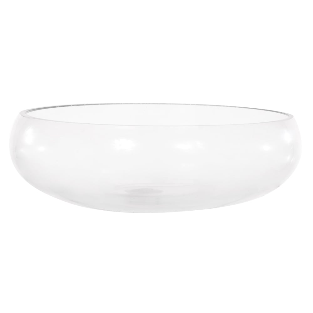 VASO BACIA VIDRO 0,5CM (TRANSPARENTE) 9,5cm