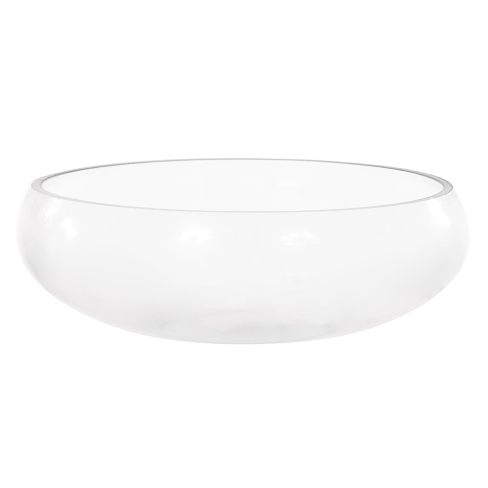 VASO BACIA VIDRO 0,5CM (TRANSPARENTE) 8cm