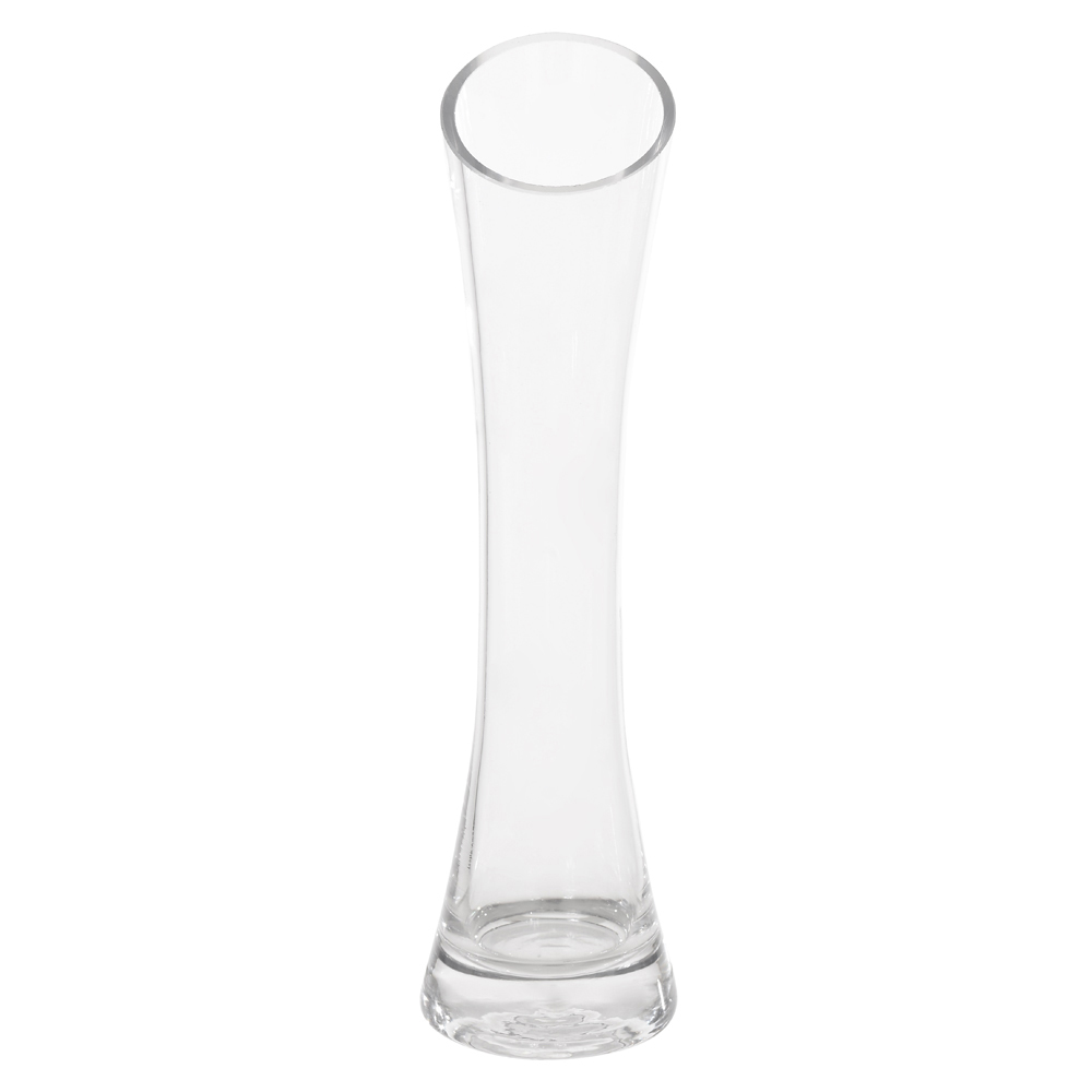 VASO TULIPA VIDRO (TRANSPARENTE) 20cm
