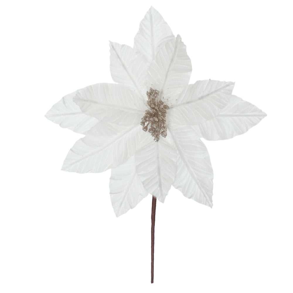 H.BICO DE PAPAGAIO NATAL AVELUDADO (OFF WHITE) 20cm 30d 11P